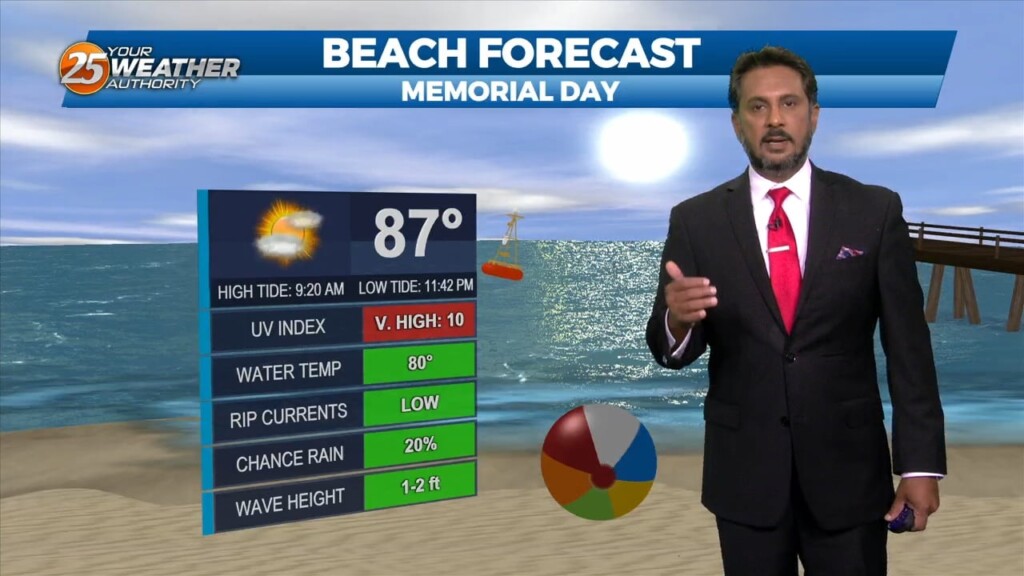 5/29 The Chief's "hot Memorial Day" Morning Forecast