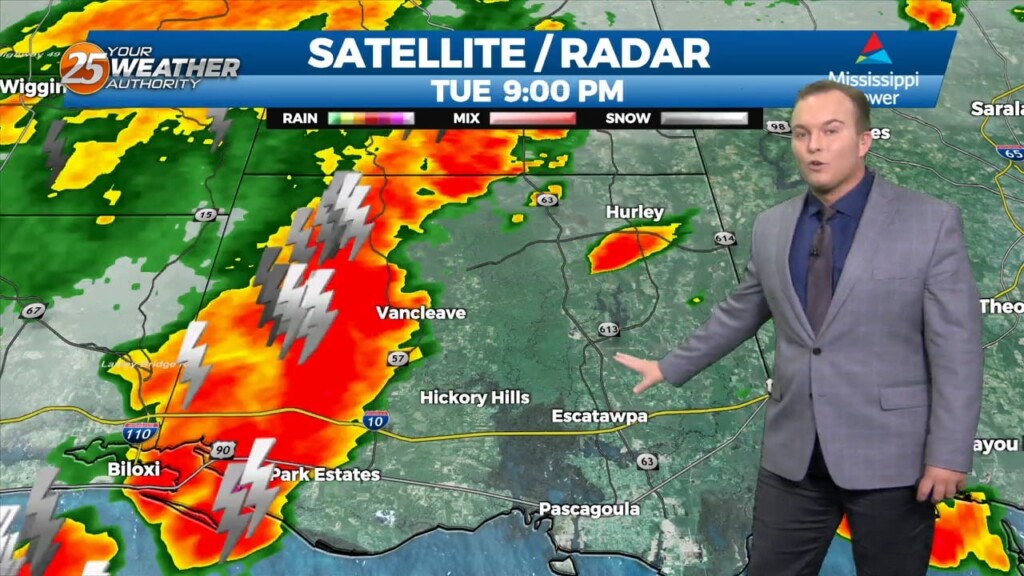 5/16 Jeff's "more Thunderstorms Tomorrow" Tuesday Night Forecast
