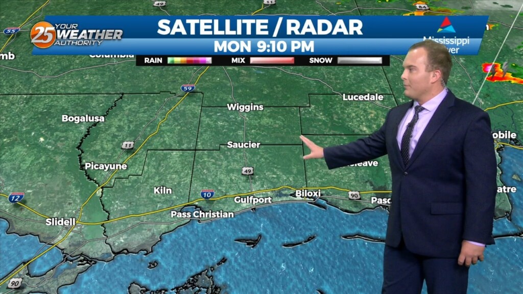 5/22 Jeff's "isolated Thunderstorms Tomorrow" Monday Night Forecast