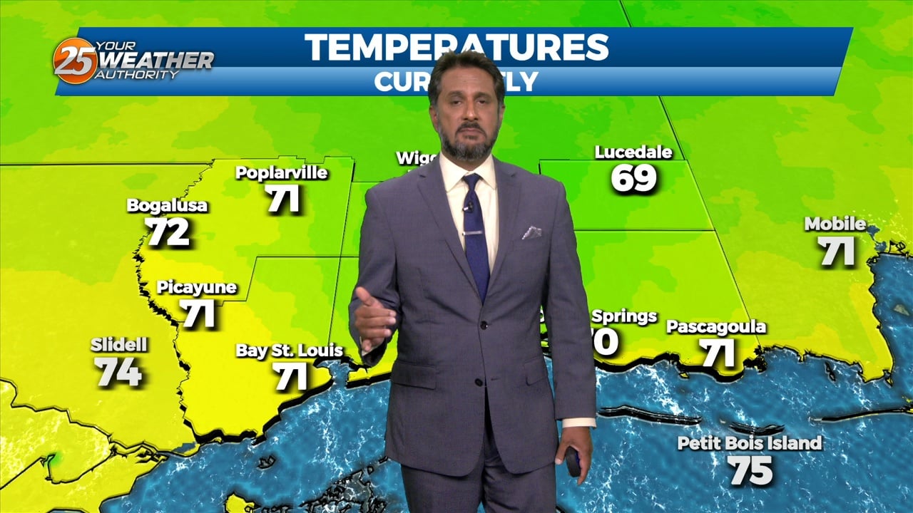 5/9 - The Chief's "Warm & Wet Pattern" Tuesday Morning Forecast - WXXV ...