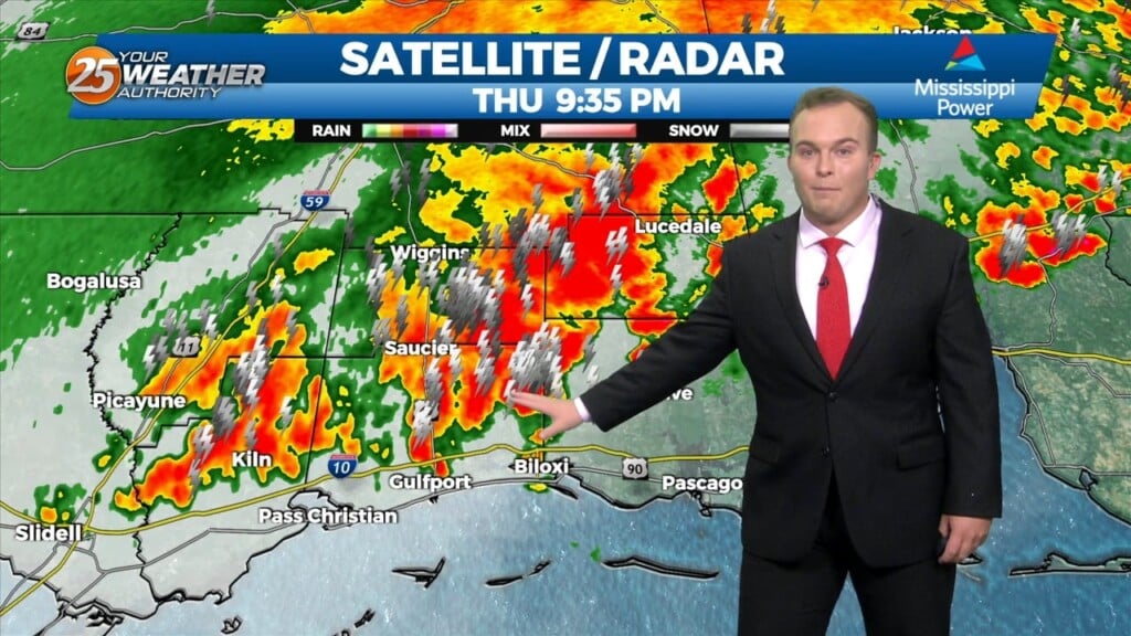 5/11 Jeff's "thunderstorms" Thursday Night Forecast