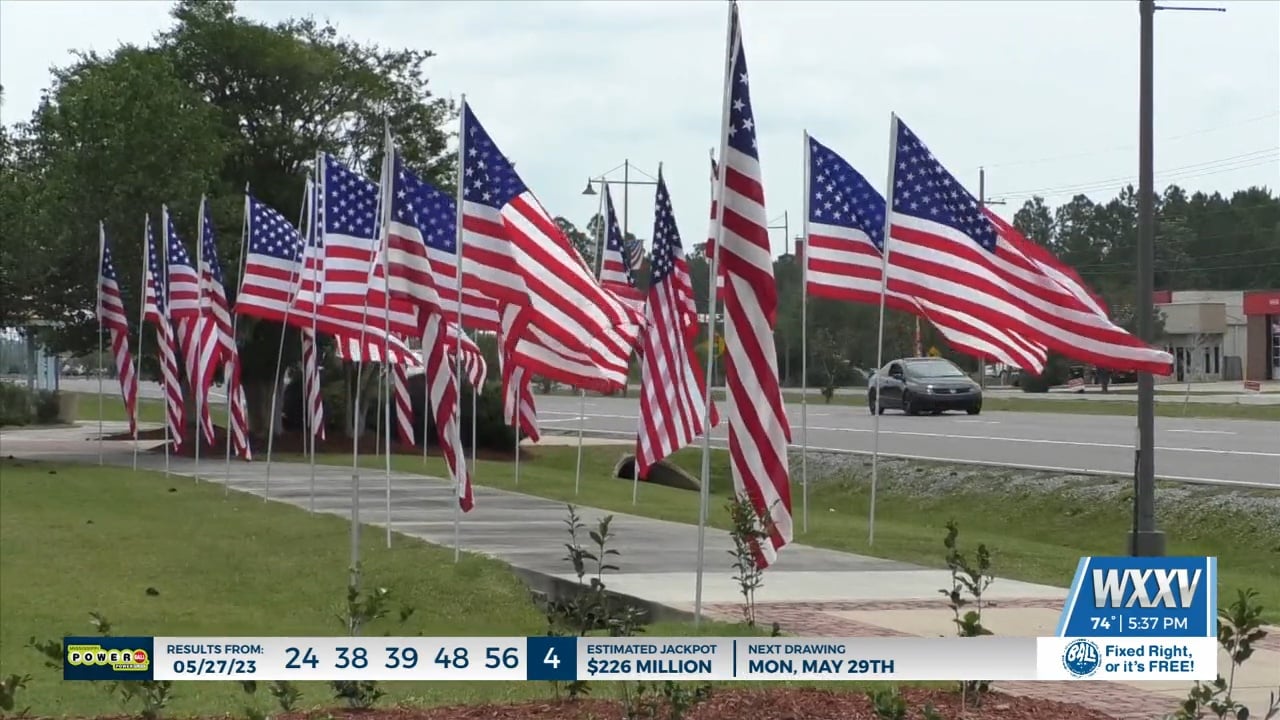 Community gathers for Avenue of Flags Ceremony in Gautier - Vimarsana News