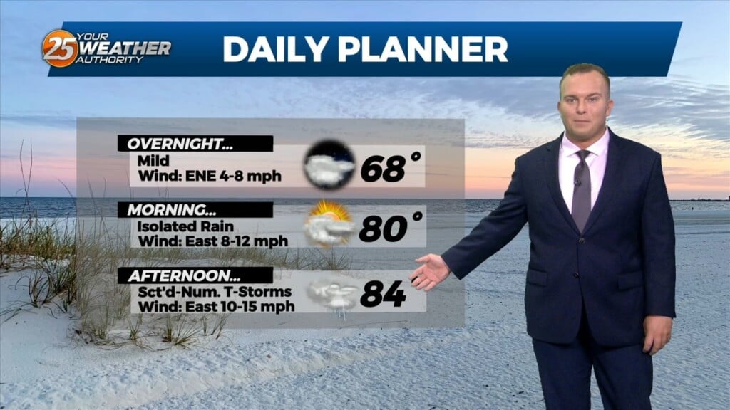 5/31 Jeff's "rain Potential Tomorrow" Wednesday Night Forecast
