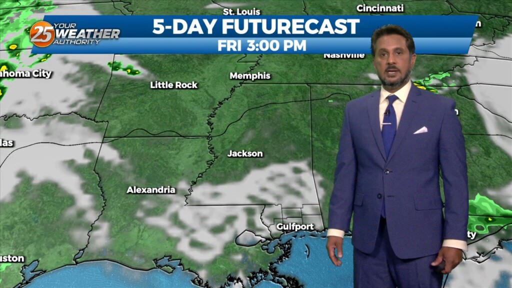 5/24 The Chief's "cooler" Wednesday Afternoon Forecast