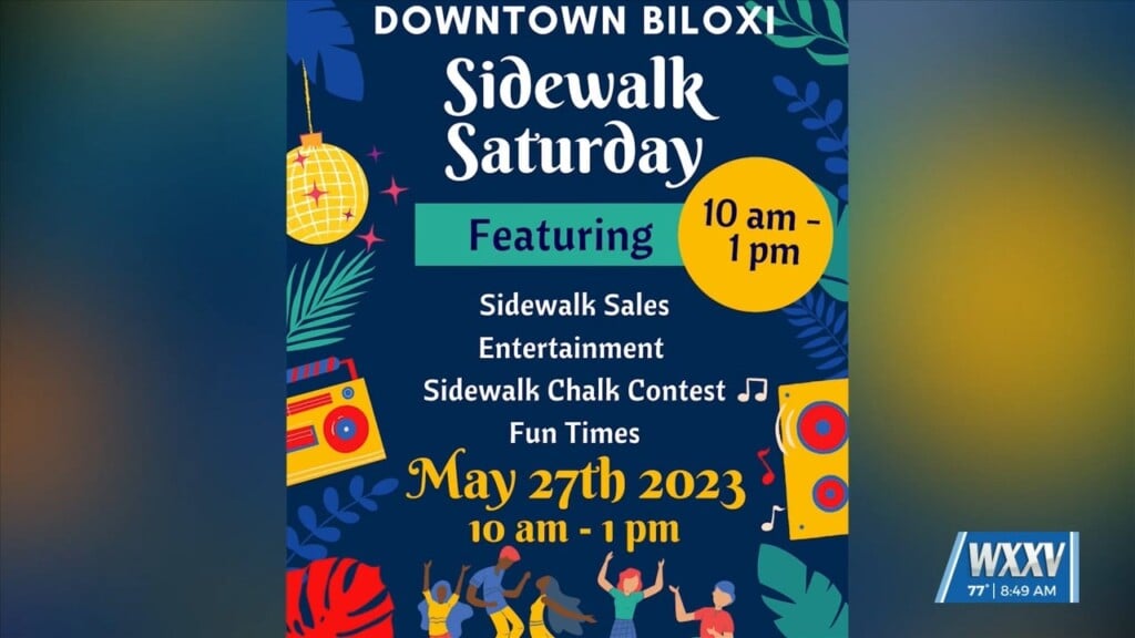 Downtown Biloxi Sidewalk Chalk Art Contest