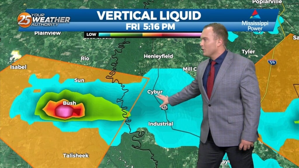 5/5 Jeff Vorick's "strong Thunderstorms" Friday Evening Forecast