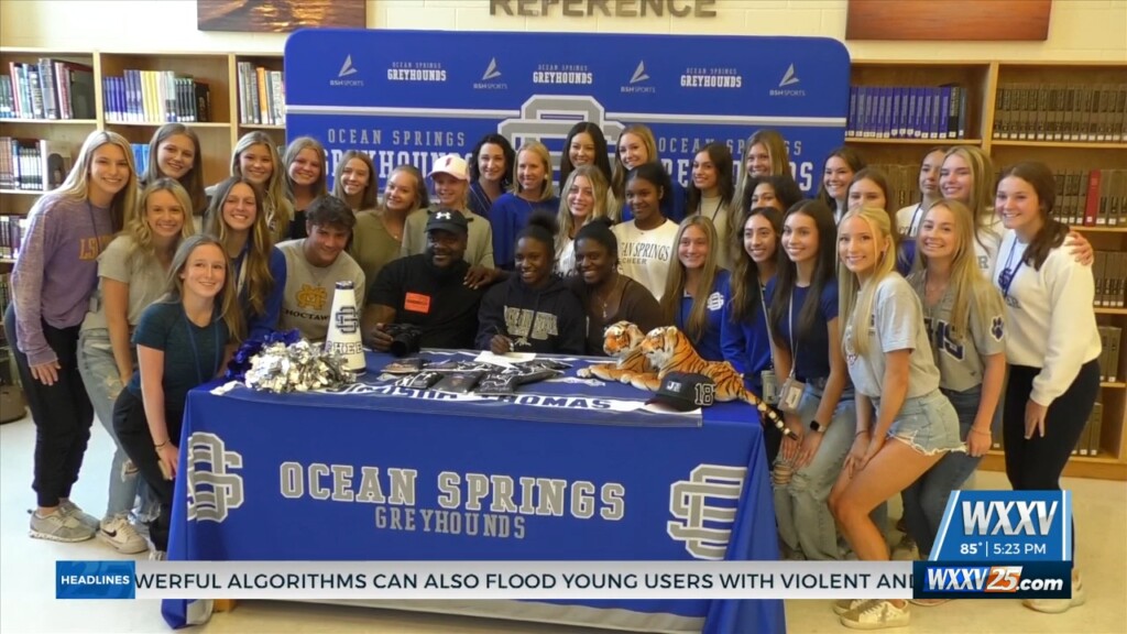 Six Ocean Springs High Student Athletes Honored At Signing Day Ceremony