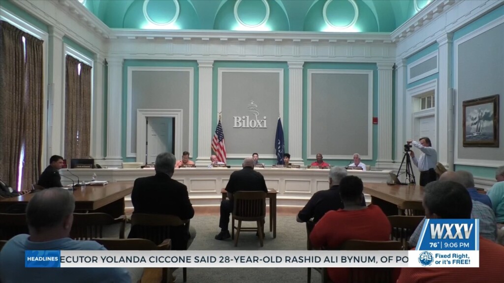 Biloxi City Council Hosts Workshop On Ordinances For Special Events