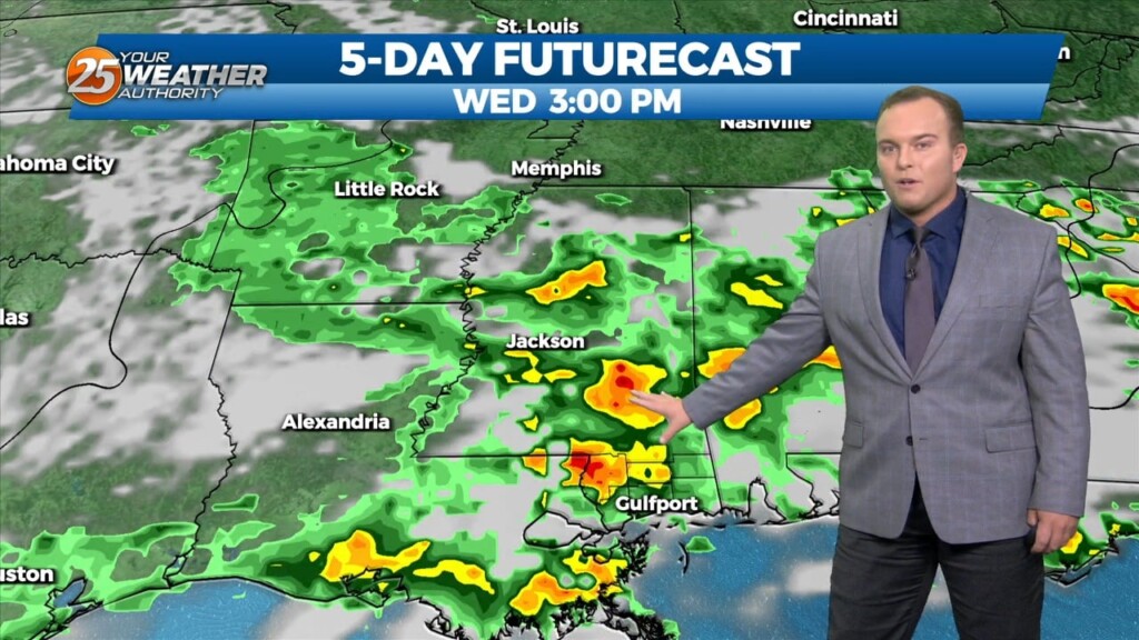 5/16 Jeff Vorick's "scattered Thunderstorms" Tuesday Evening Forecast