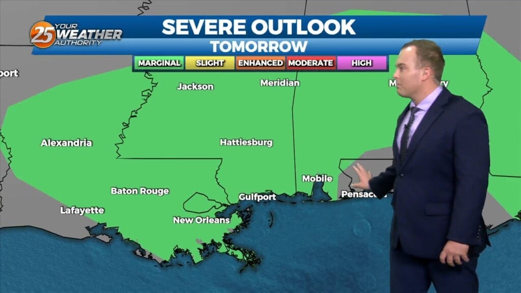 5/10 Jeff's "severe Weather Potential" Wednesday Night Forecast