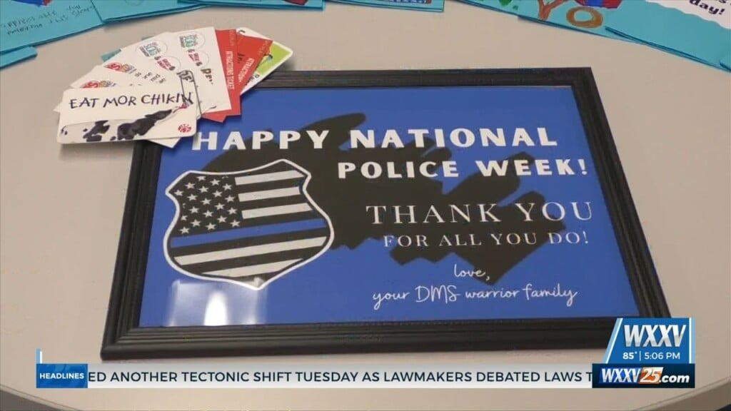 D’iberville Middle School Celebrates Police Week