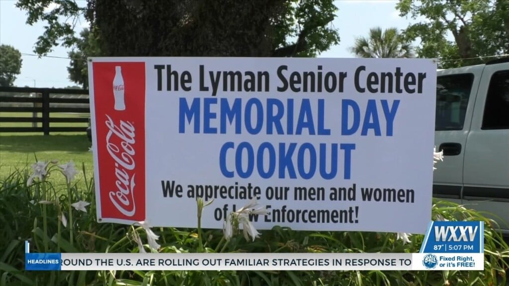 Lyman Senior Center Puts On Memorial Day Cookout