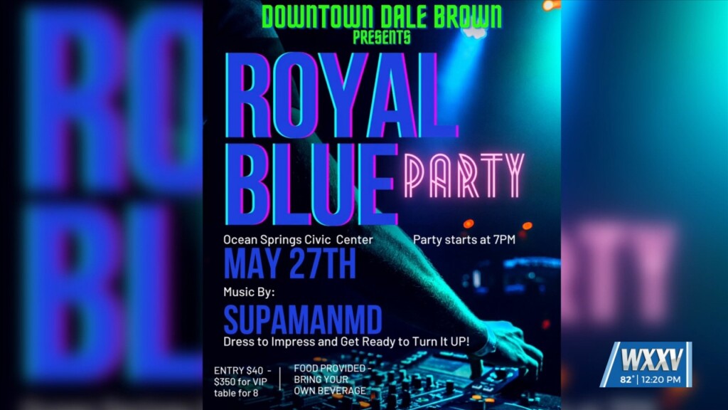 Downtown Dale Brown Presents Royal Blue Party