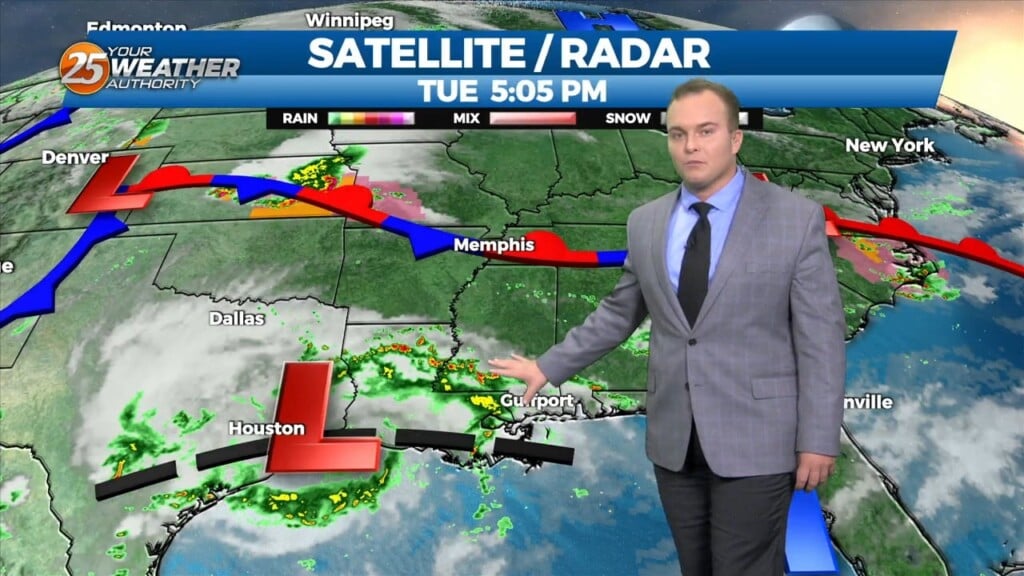 5/9 Jeff Vorick's "scattered Rain" Tuesday Evening Forecast