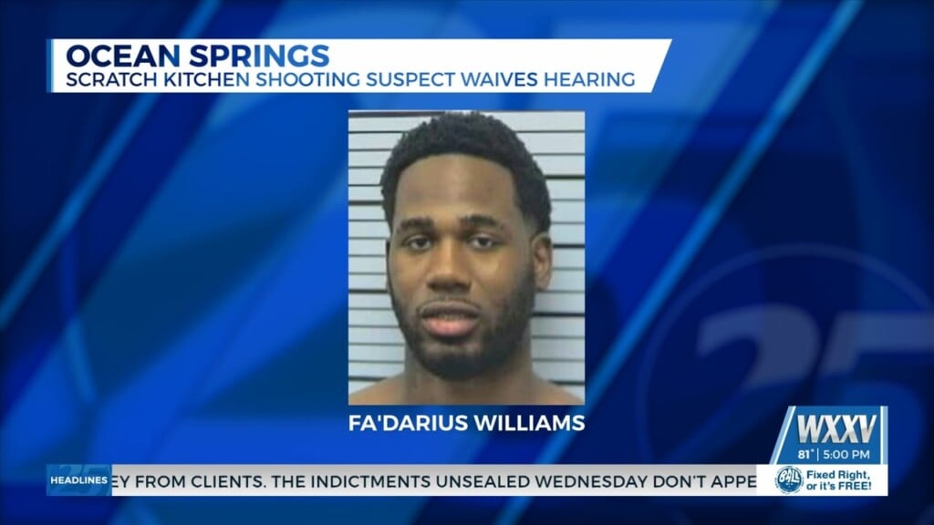 Scratch Kitchen Shooting Suspect Waives Preliminary Hearing