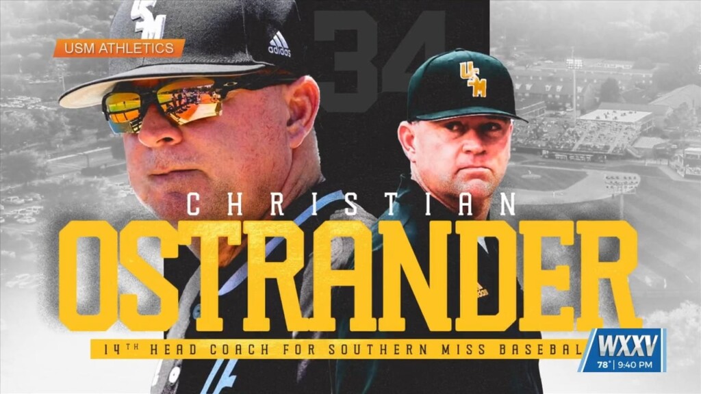 Christian Ostrander Named Next Usm Head Baseball Coach