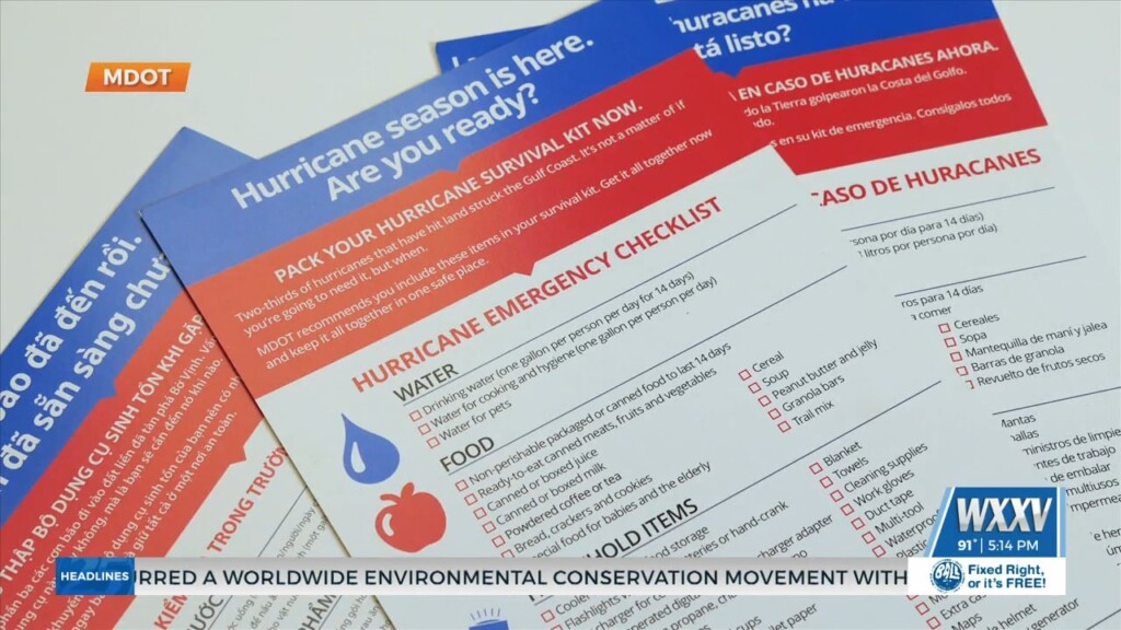 Mdot Offers Resources And Advice For Hurricane Season