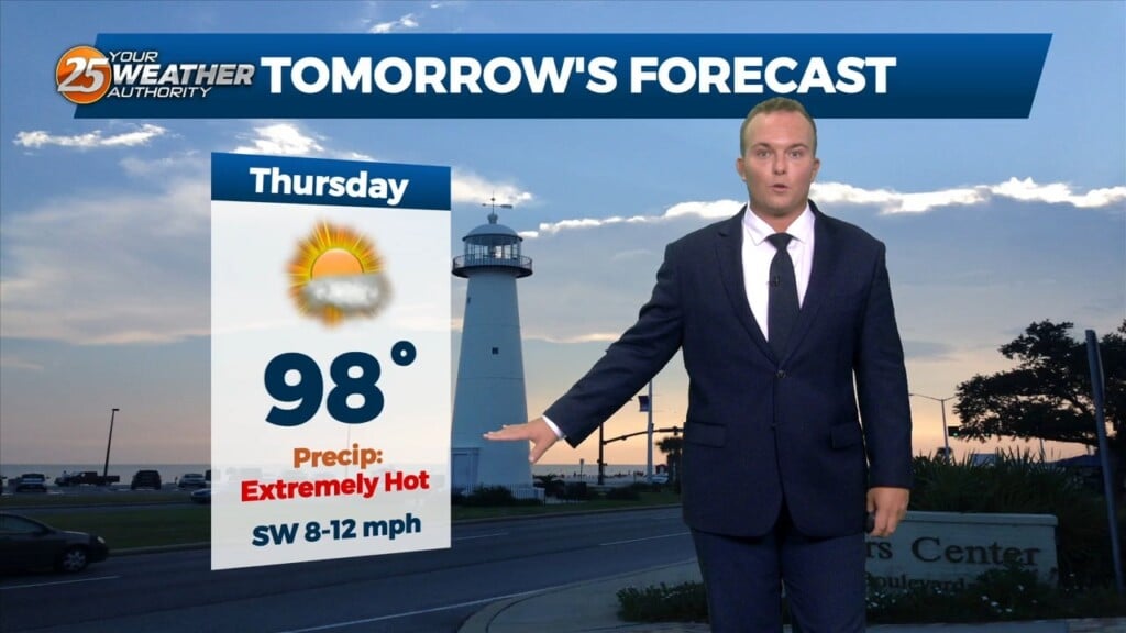 6/28 Jeff's "extremely Hot" Wednesday Night Forecast