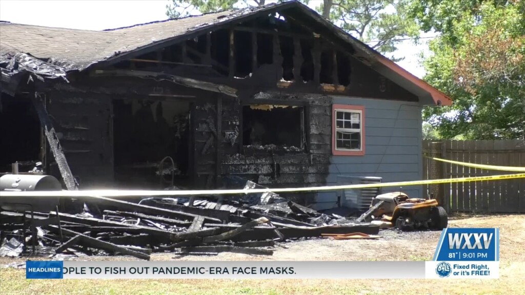 Gautier Family Loses Home To Fire