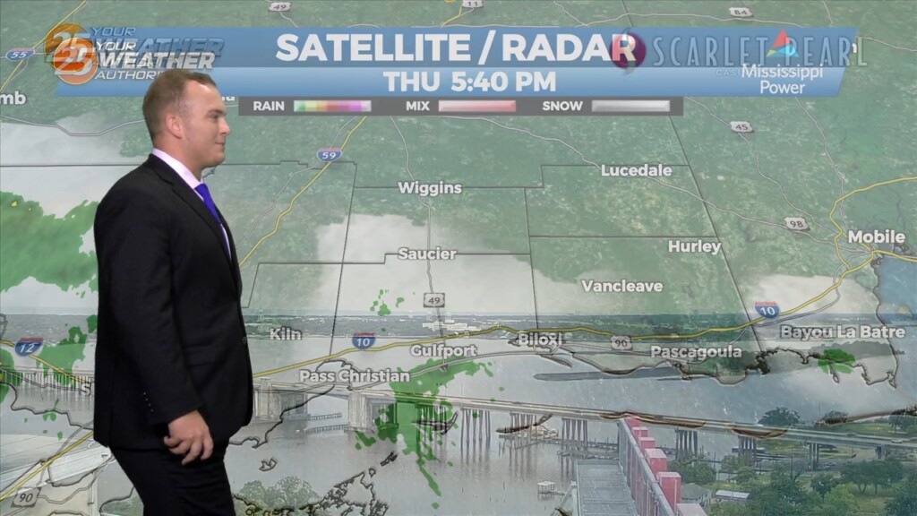 6/8 Jeff Vorick's "thunderstorm Chances End" Thursday Evening Forecast
