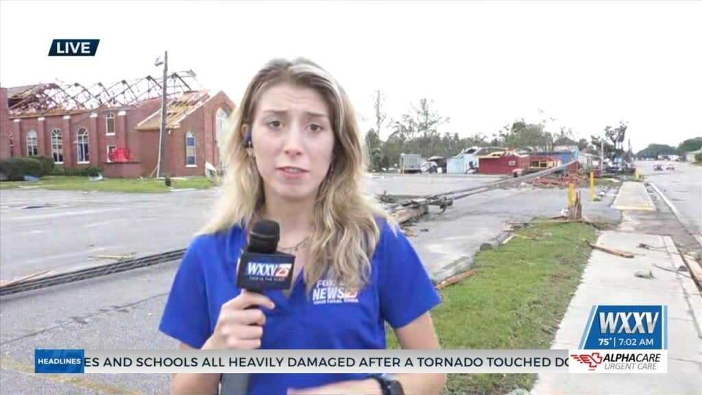Tornado Damage In Moss Point