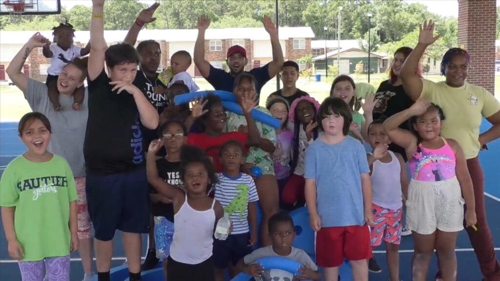Kids Participate In Play Day At The Park In Gautier