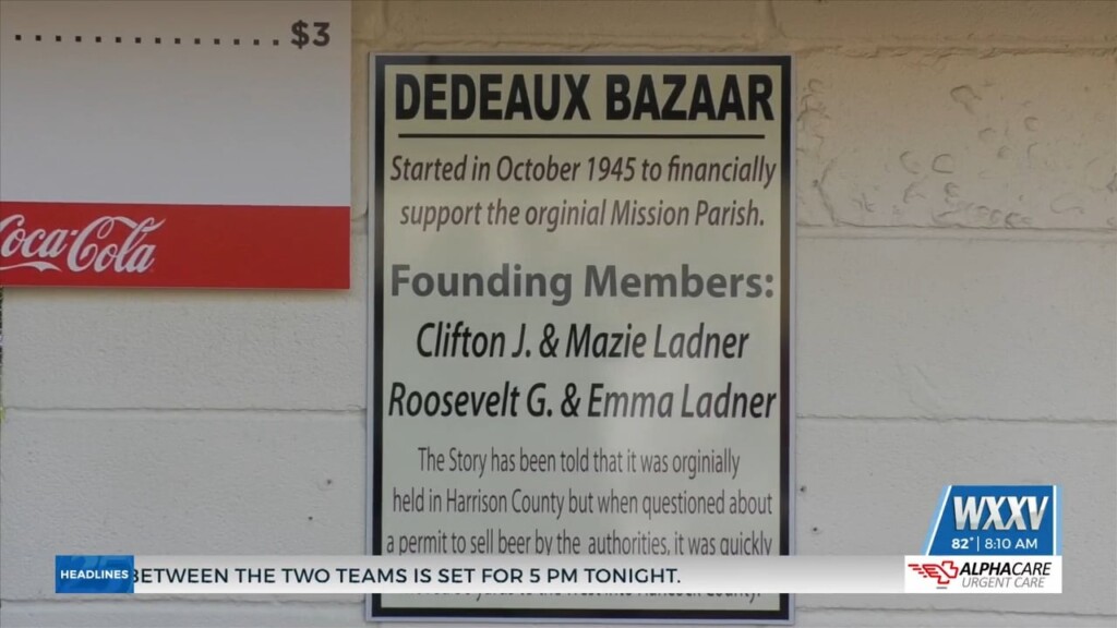 76th Annual Dedeaux Bazaar In Pass Christian