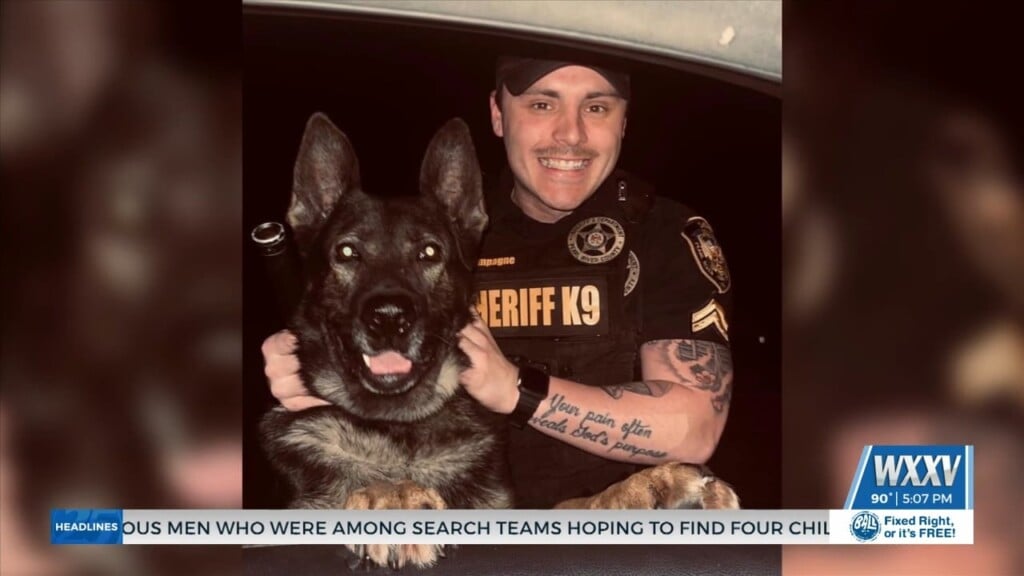 Pearl River County Honors Fallen K9 Officer Soyer