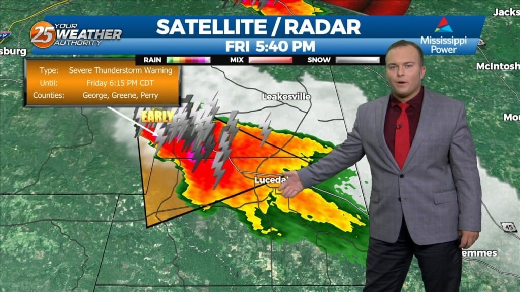6/16 Jeff Vorick's "isolated Strong Thunderstorms" Friday Evening Forecast