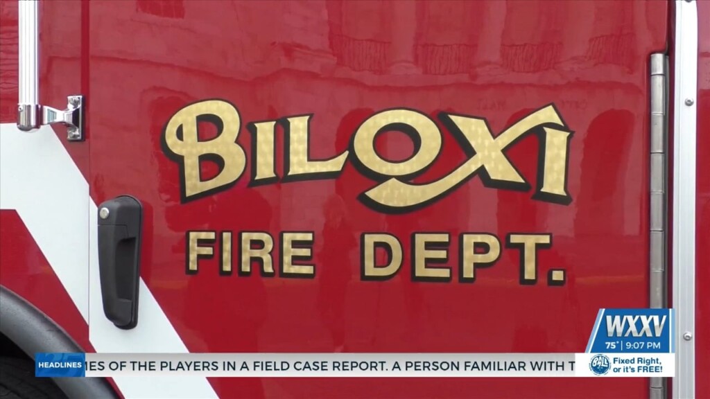City Of Biloxi To Donate Firetruck To Rolling Fork