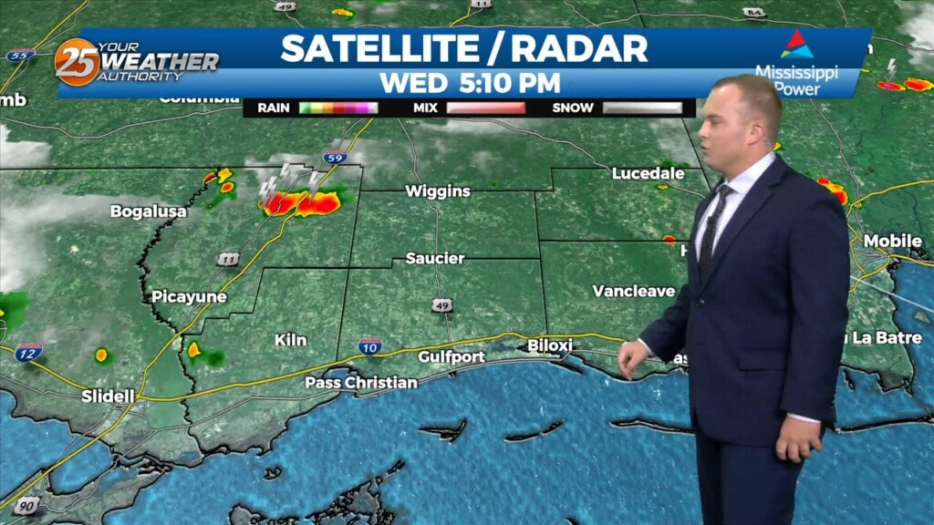 6/7 Jeff Vorick's "thunderstorm Chances" Wednesday Evening Forecast