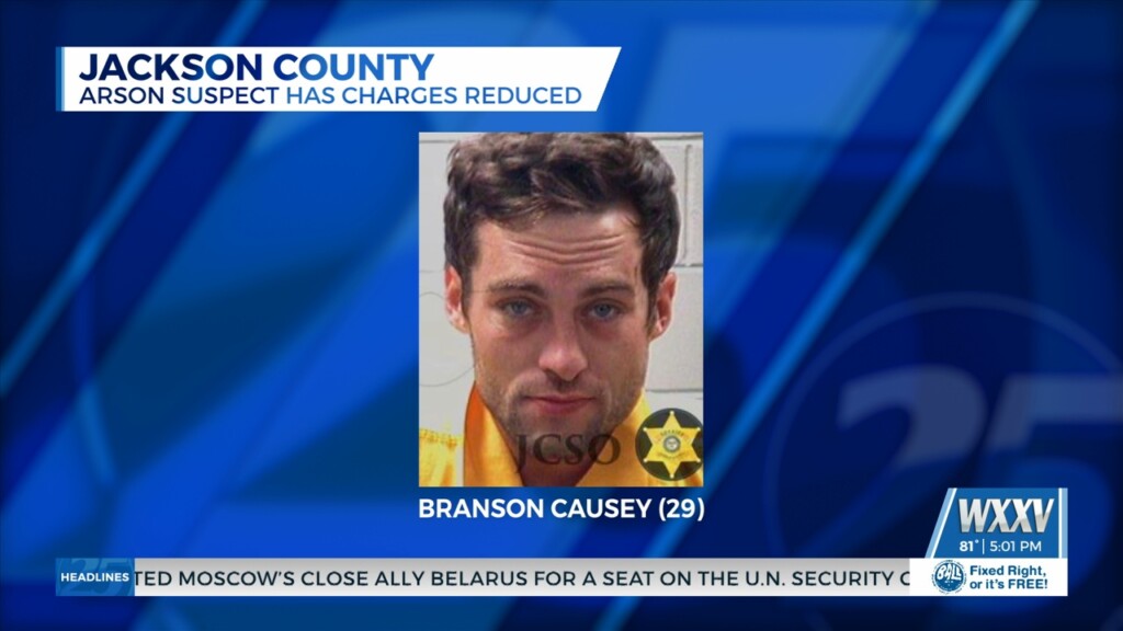 Jackson County Arson Suspect Has Charged Reduced
