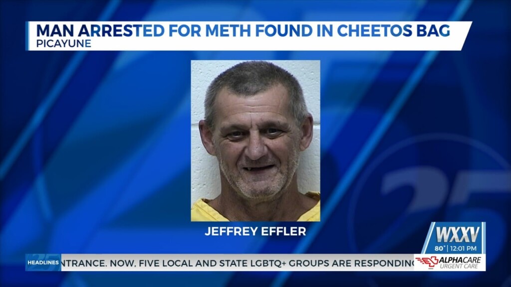 Picayune Man Arrested For Meth Found In Cheetos Bag