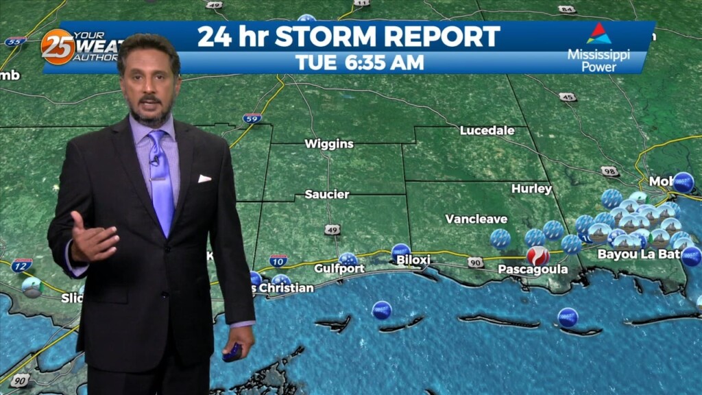 6/20 The Chief's "less Humid Flow" Tuesday Morning Forecast