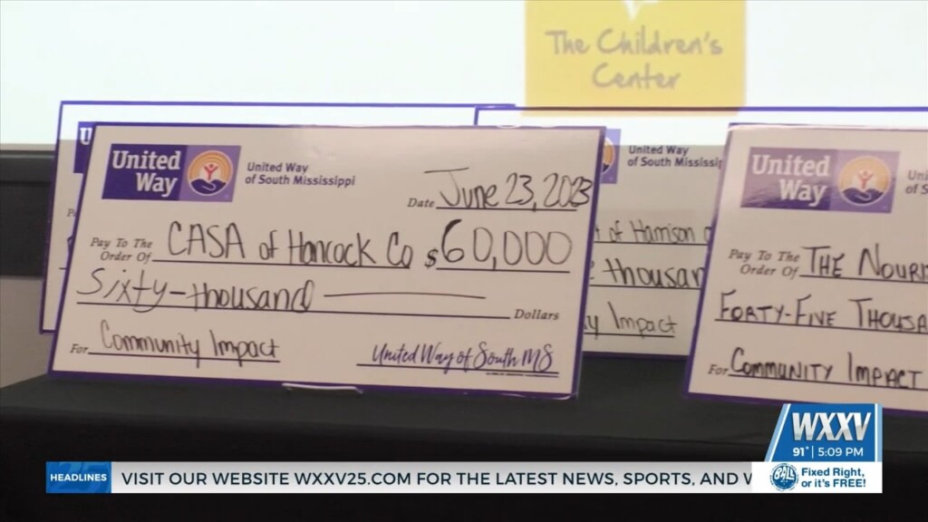United Way Of South Ms Awards Grants To Local Organizations