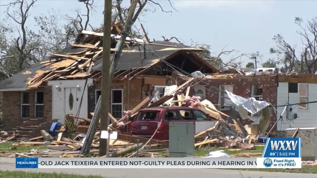 Moss Point Community Prepares To Rebuild After Tornado