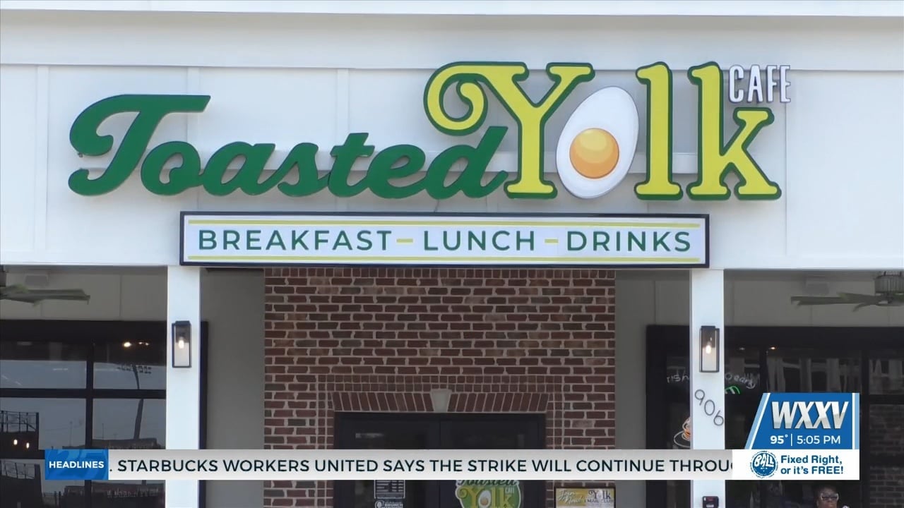 New breakfast spot The Toasted Yolk opens in Biloxi WXXV News 25