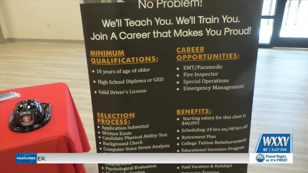 City Of Biloxi Holds Job Fair