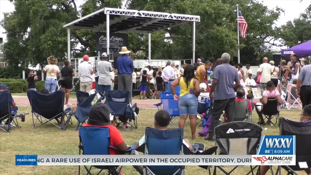 Community Members Celebrate Juneteenth In Biloxi