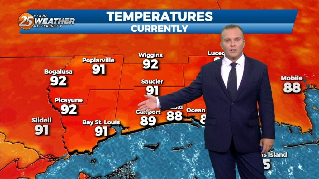 7/24 Jeff Vorick's "clearing" Monday Evening Forecast