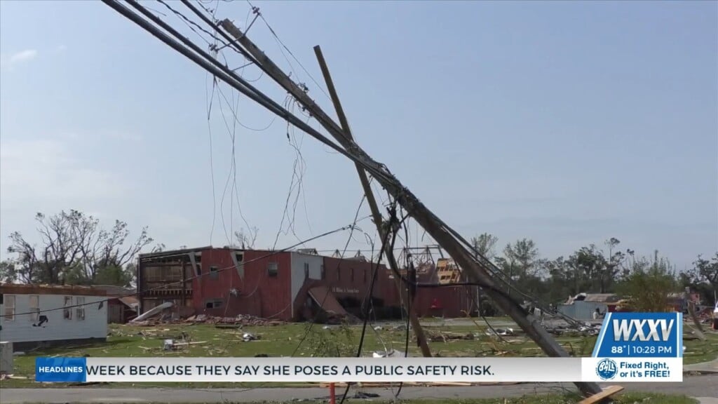 Moss Point Continuing To Rebuild One Month After The Tornado