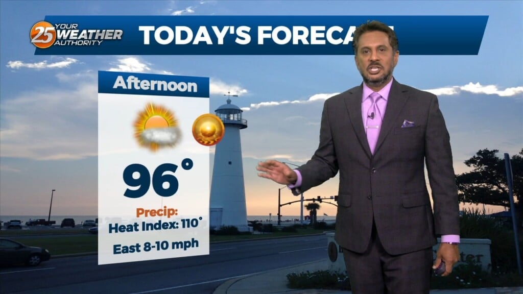 7/31 The Chief's "excessive Heat Warning" Monday Afternoon Forecast