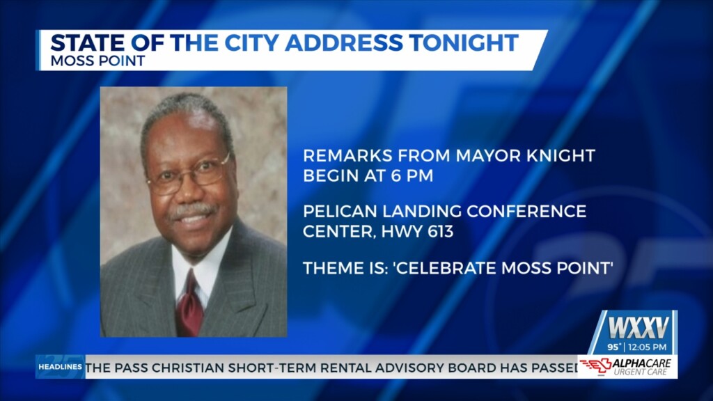 Moss Point State Of The City Address Tonight