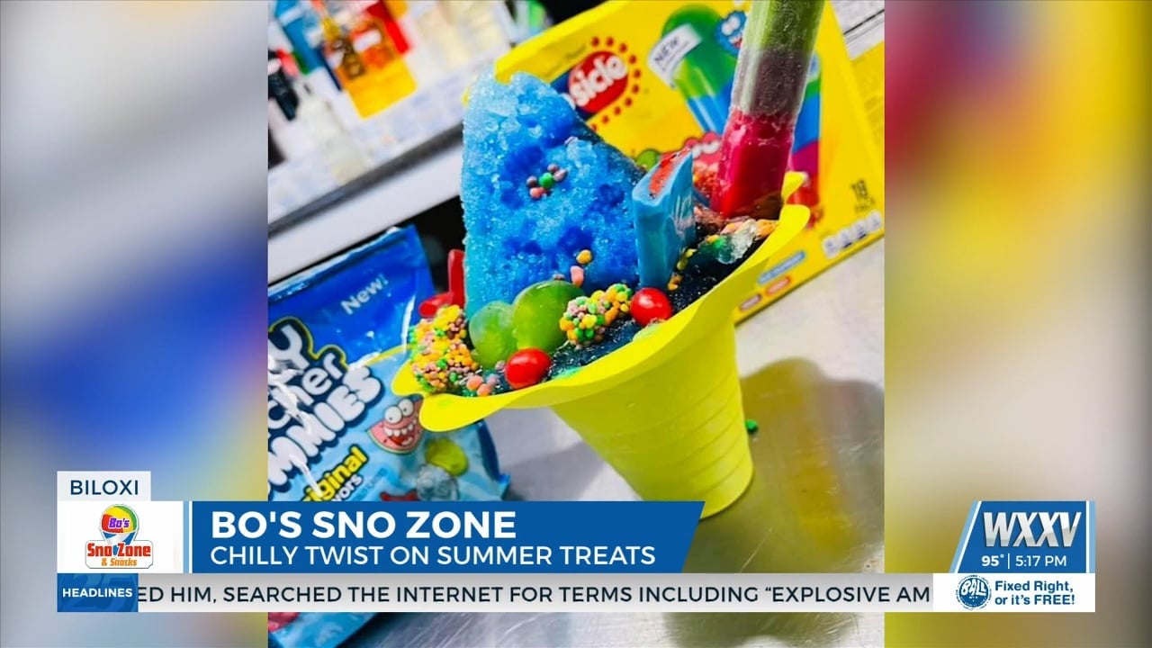 Bo's Sno Zone offers chilly twist on summer treats - WXXV News 25