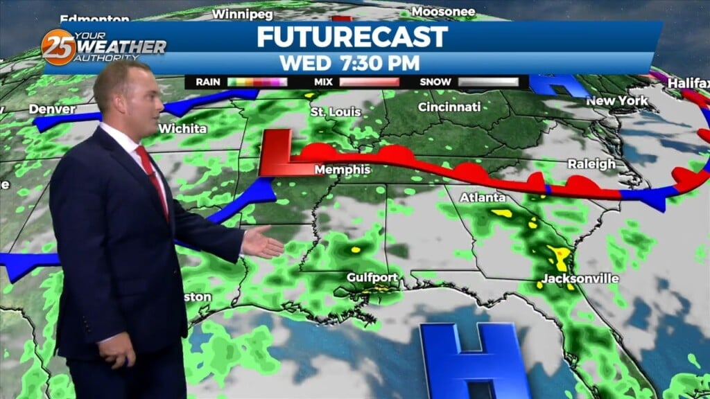 7/4 Jeff's "unsettled Pattern Continues" Tuesday Night Forecast