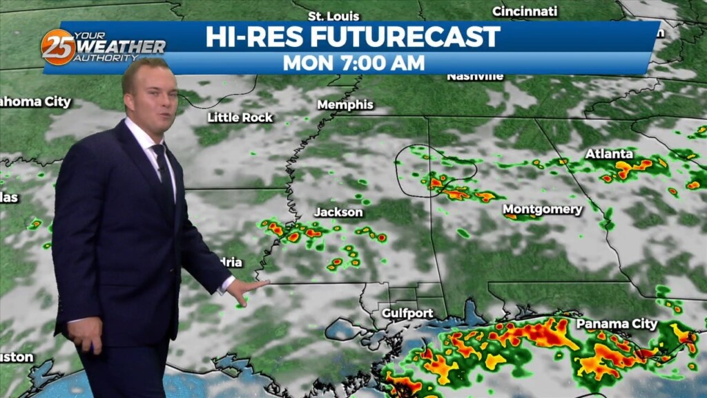 7/9 Jeff Vorick's "rounds Of Thunderstorms" Sunday Night Forecast