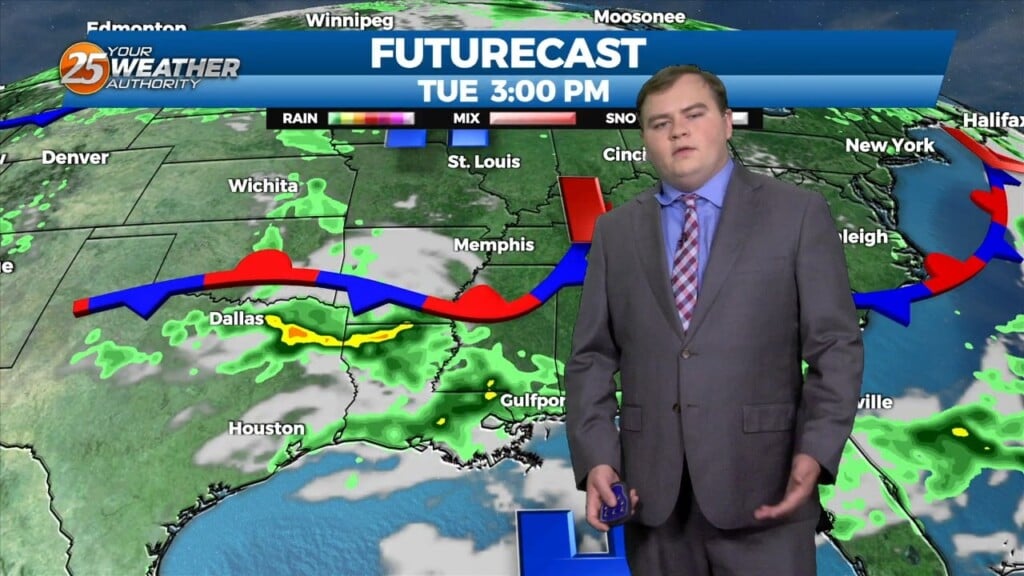 6/10 Chris's "afternoon T Storms" Monday Afternoon Forecast