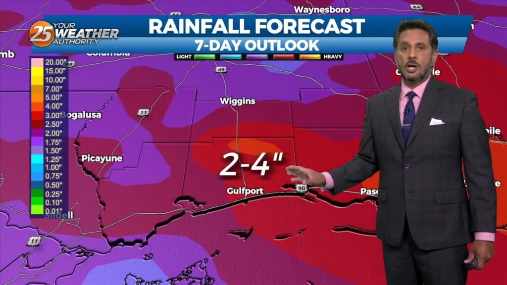 7/6 The Chief's "wet Pattern Ahead" Thursday Morning Forecast