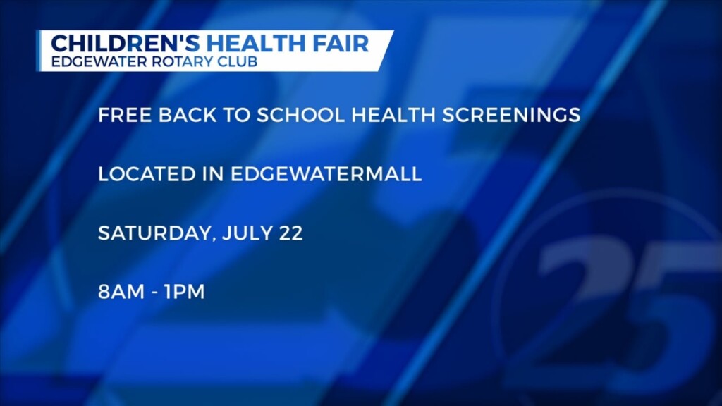 Children’s Health Fair At Edgewater Mall