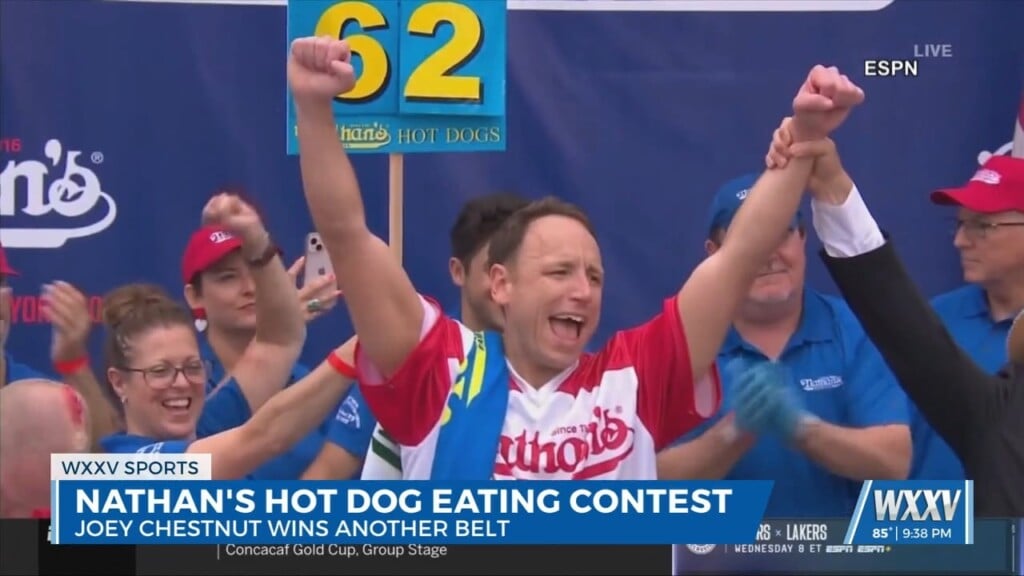 Joey Chestnut Won His 16th Mustard Yellow Belt At Nathan’s Hot Dog Eating Contest